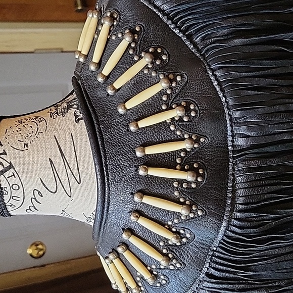 NWOT Sunriders hand detailed leather jacket - Picture 8 of 9